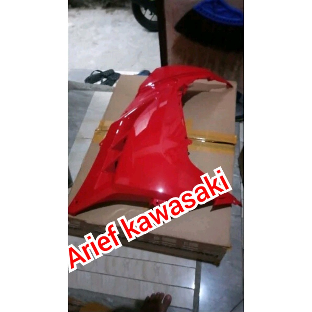 Fairing kanan ninja 250 Fi Merah Original Kawasaki