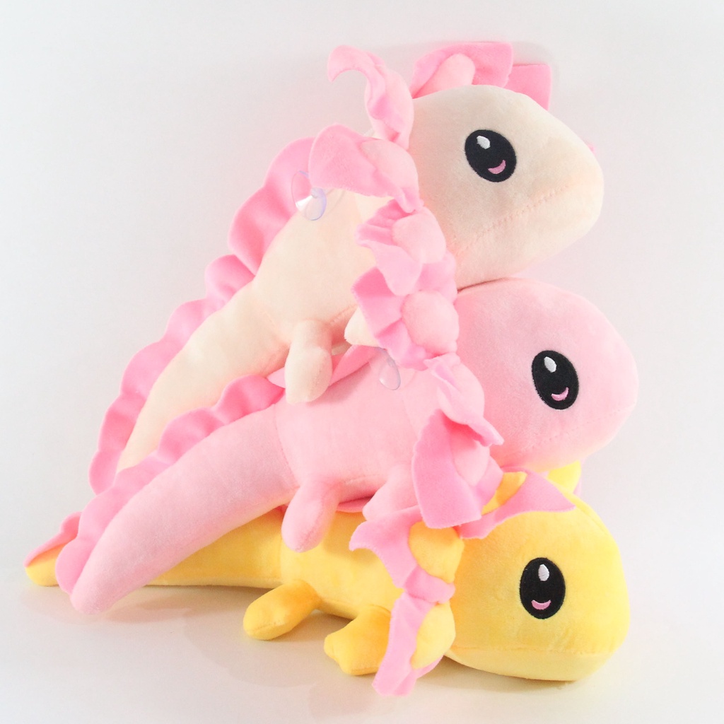 Mainan Boneka Stuffed Plush Kartun Axolotl 35cm Untuk Hadiah Natal Anak