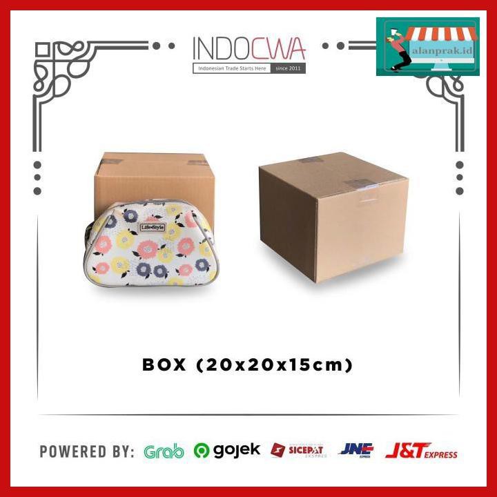 

4Rsd65E- Kardus Polos Box Karton Murah 20 X20 X 15 Ty6Rt65-