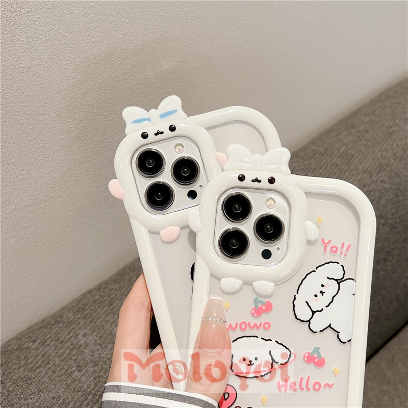 Soft Case Bahan TPU Motif Kartun Anjing Untuk IPhone 11 Pro MAX 7 8 6 6S 14 Plus 13 12 14 Pro MAX 11 XR X XS MAX SE 2020