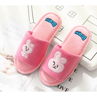  Sandal  Selop  Desain Kartun Bts  Kpop Juvenile Bahan Plush 