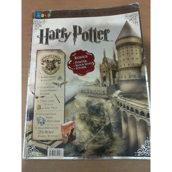 Majalah Bobo Special Edition "Harry Potter" Original Preloved|Bobo Edisi "Harry Potter" Preloved