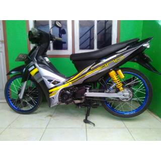 C0d Striping Sticker Variasi Yamaha Vega R New Spark Nano Grafis Shopee Indonesia