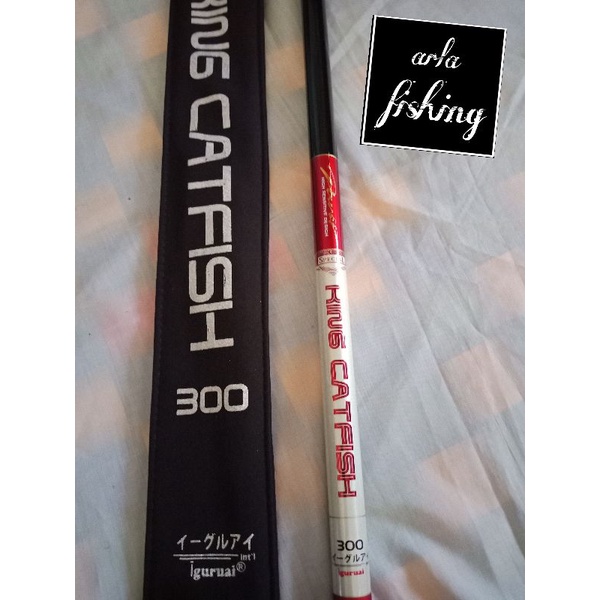 TEGEK JORAN PANCING KING CATFISH 300 ORI
