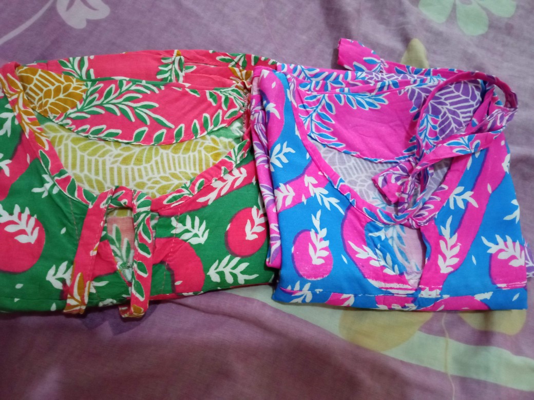 Daster Batik Anak / Baju Harian Anak Motif Cantik