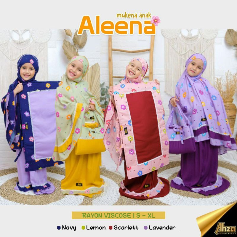 AHZA HEPPIN// Ready stock Mukena anak Ahza ALEENA