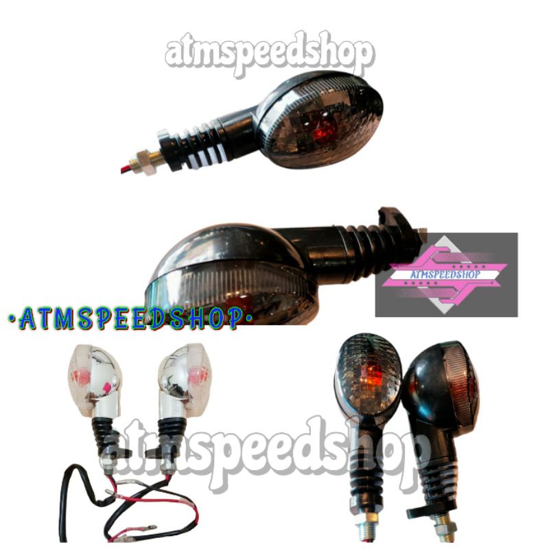 LAMPU SEN SEIN STANDARD KLX 150 KLX 250 NINJA 250 KARBU TURN SIGNAL KLX150 KLX250 NEW NINJA 250