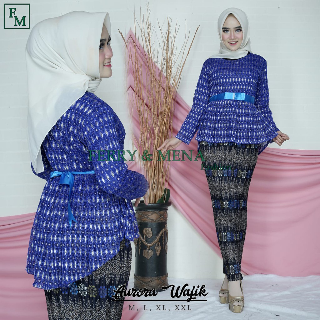 NEW KEBAYA MODIES - SET AURORA WAJIK - KEBAYA BRUKAT STREET - KEBAYA BRUKAT IMPORT HQ - BRUKAT MELAR