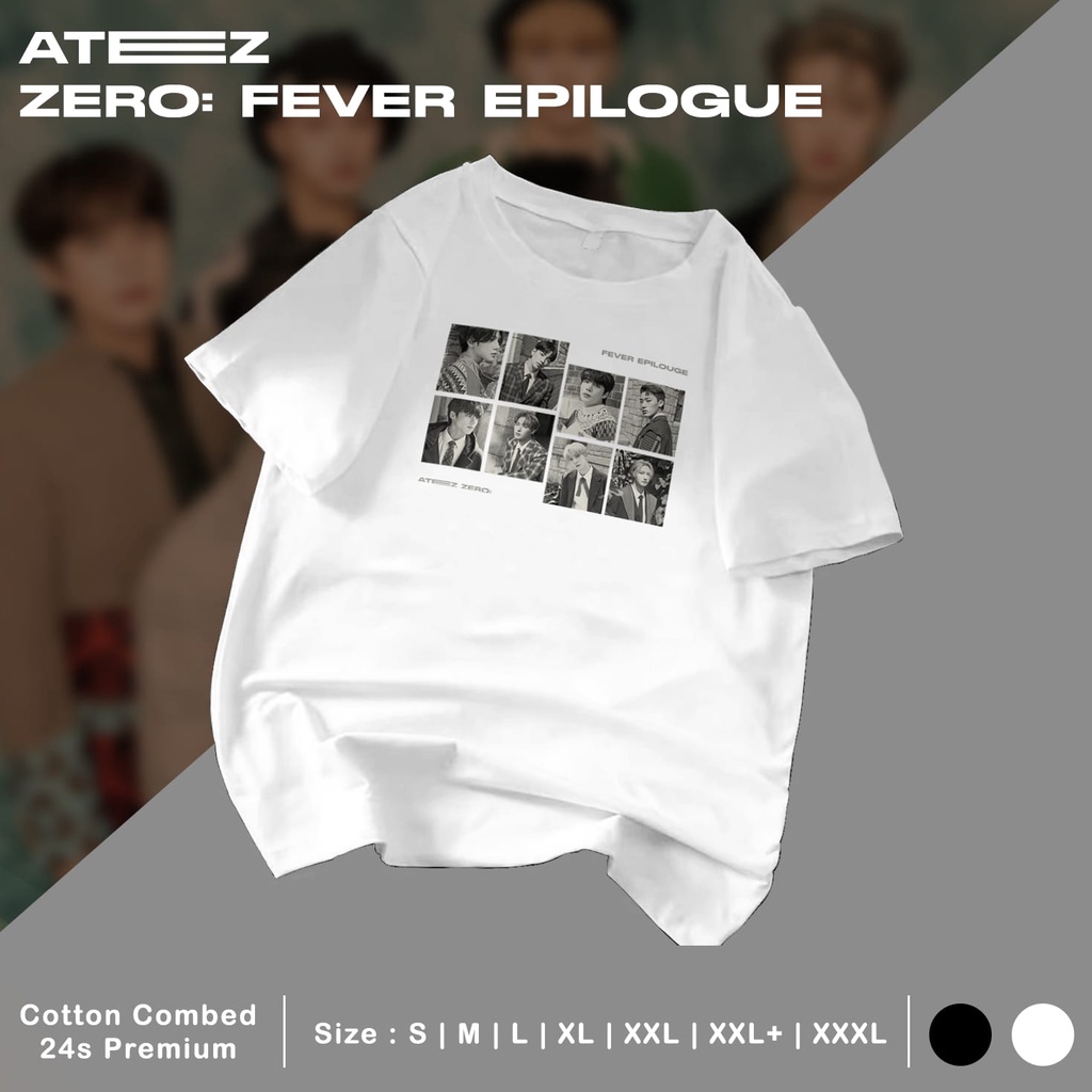 Pretty Savage- Kaos Oversize Ateez ZERO FEVER EPILOGUE Turbulance Photo Grup