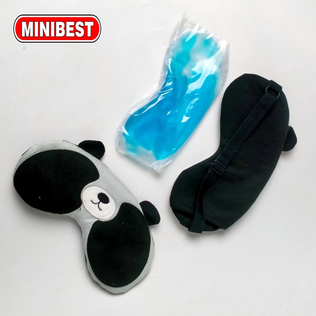 MINIBEST Penutup Mata Eye Cover Eye Mask Untuk Tidur Masker Sleeping Mask Kacamata Tidur Tali