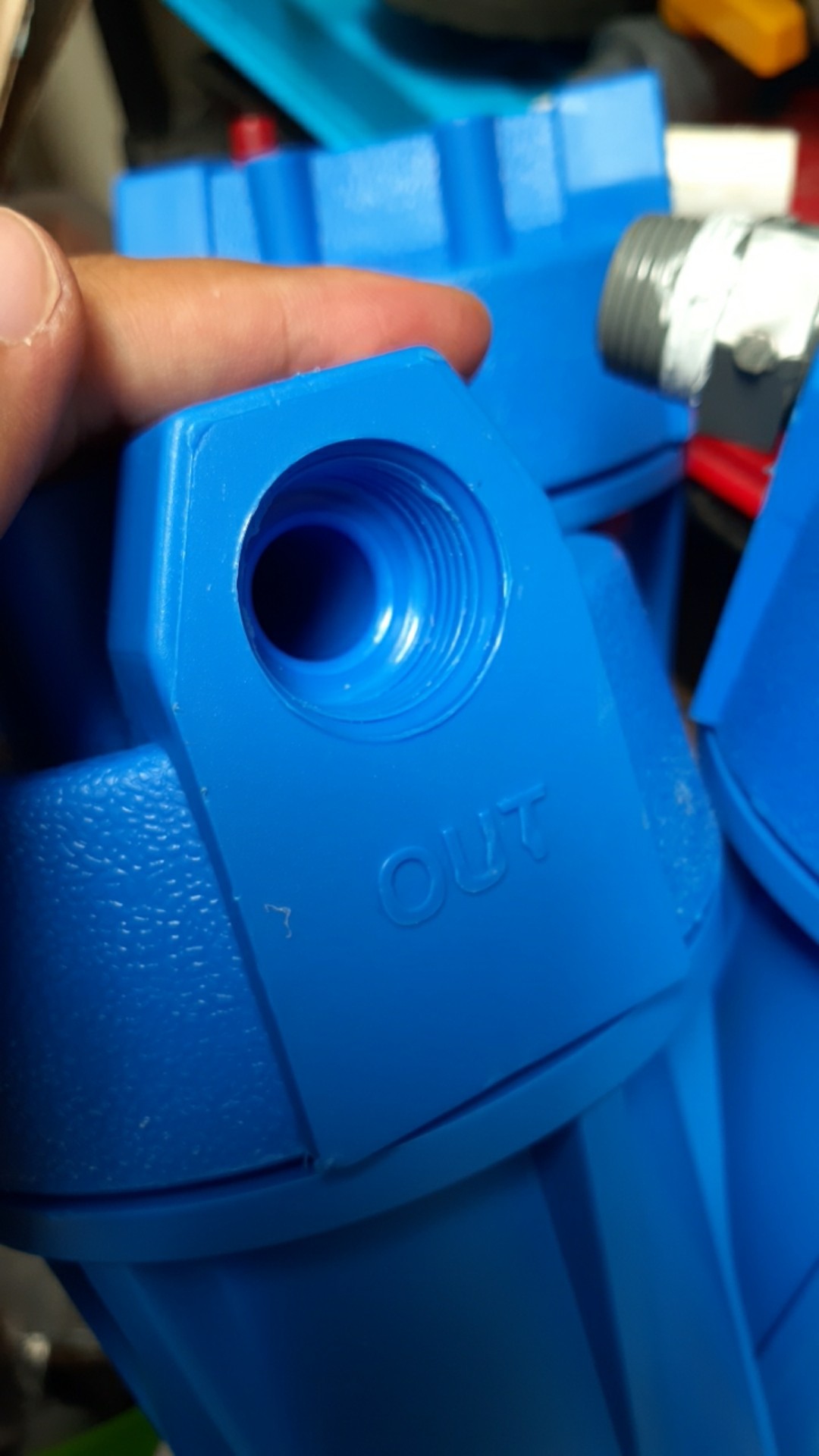 Paket Gm 3 Filter Air Zat Besi Siap Pakai (blue 10 Drat 3/4 Spg)