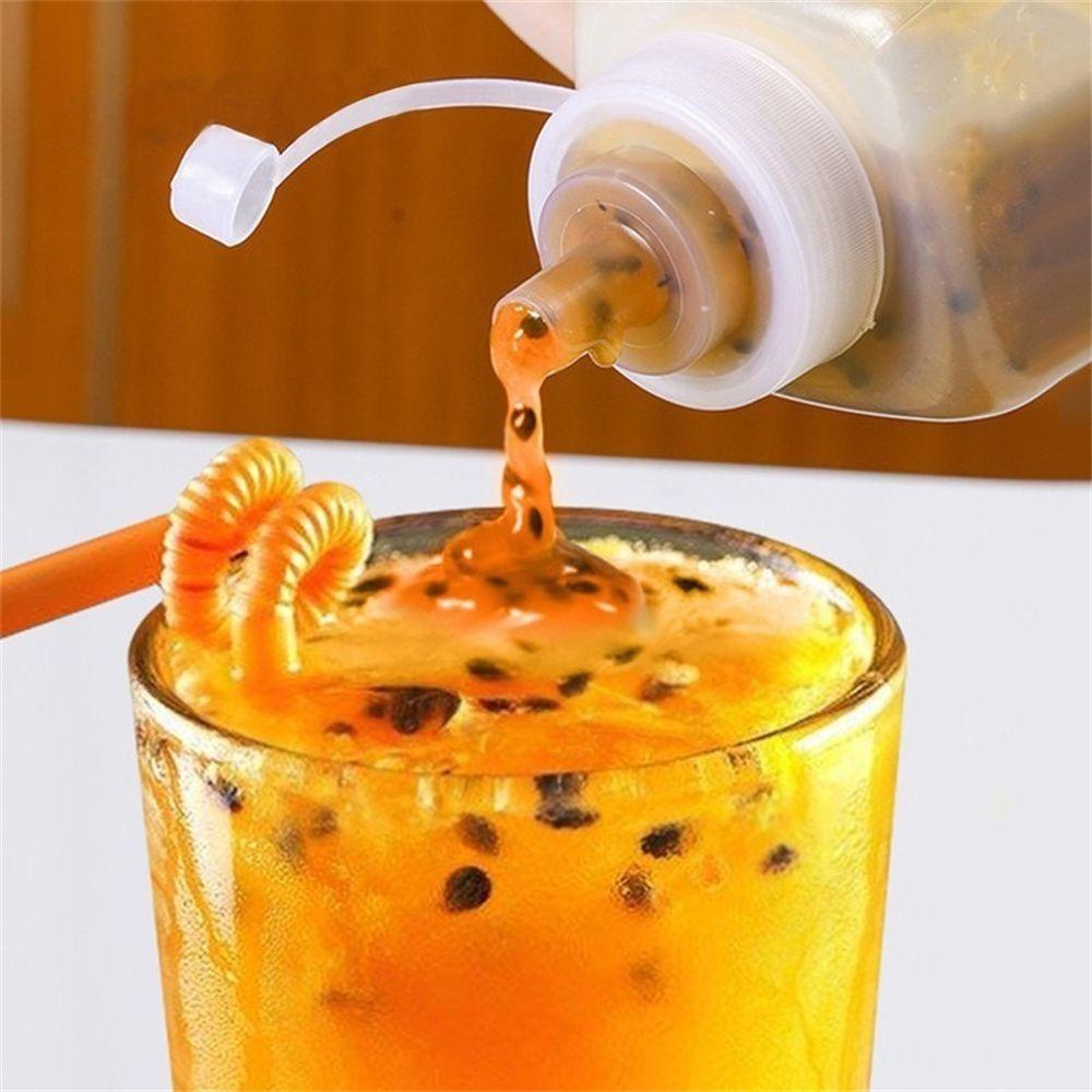 Suyo Botol Dispenser Saus Cuka 800 / 1000ml Bahan Plastik Anti Debu Untuk Dekorasi Kue / Dapur