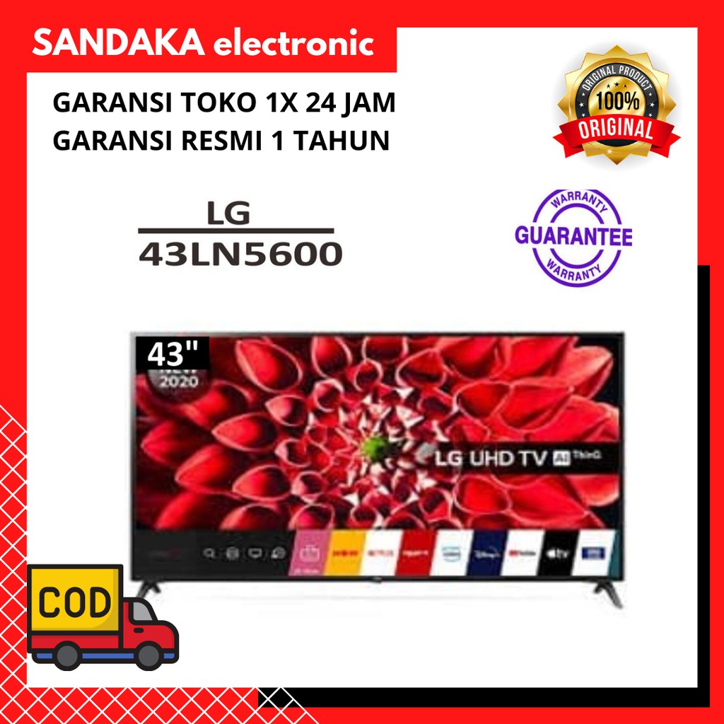 TV LED LG 43 INCH 43LN560PTA 43LN560 43LN56 SMART DIGITAL FULL HD