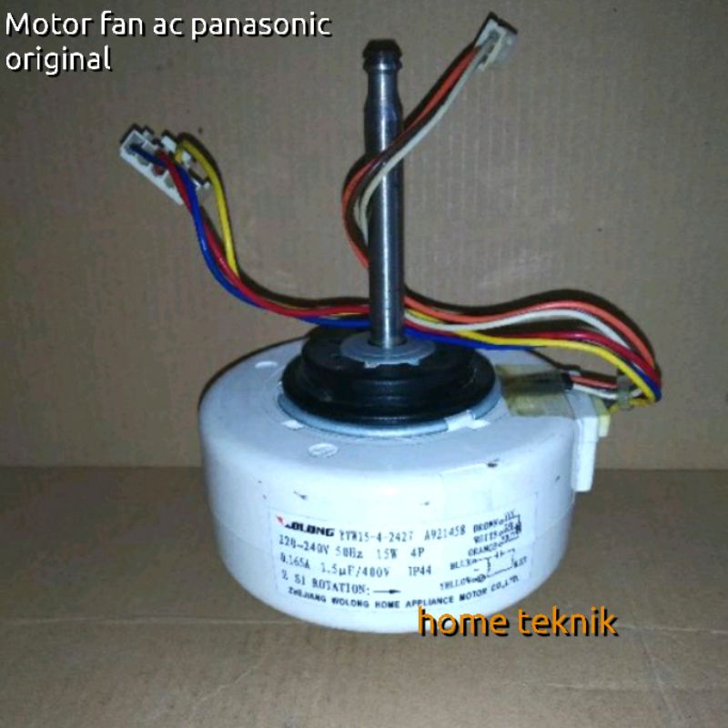 Motor fan ac panasonic 1/2pk - 1pk 15watt original