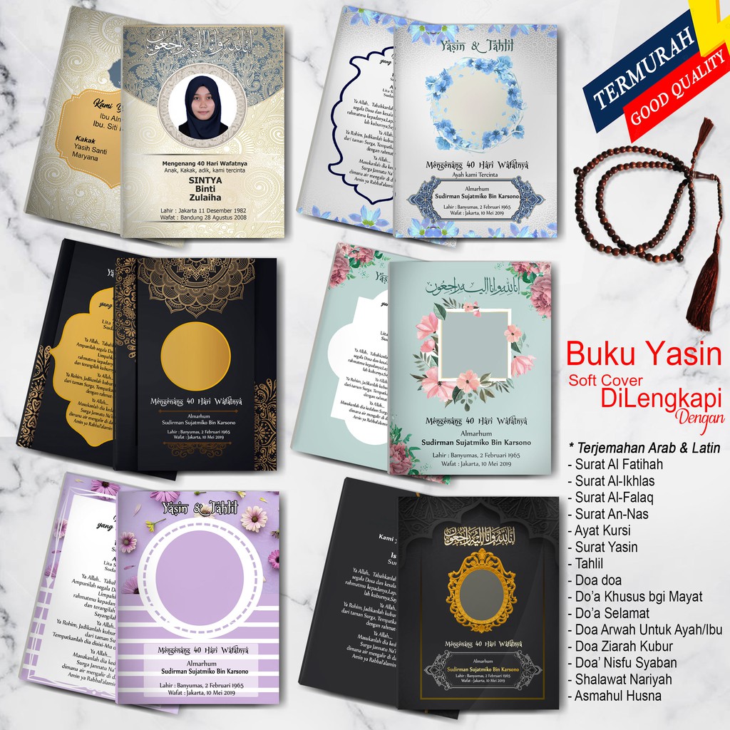 cetak buku yasin tahlil dan foto Shopee Indonesia cetak buku yasin tahlil dan foto Shopee Indonesia