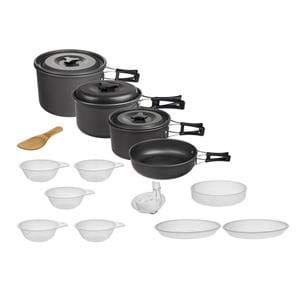 [COD] Cooking set DS 500 - alat masak set praktis - panci camping set - cooking set camping - cooking set outdoor - alat masak set camping