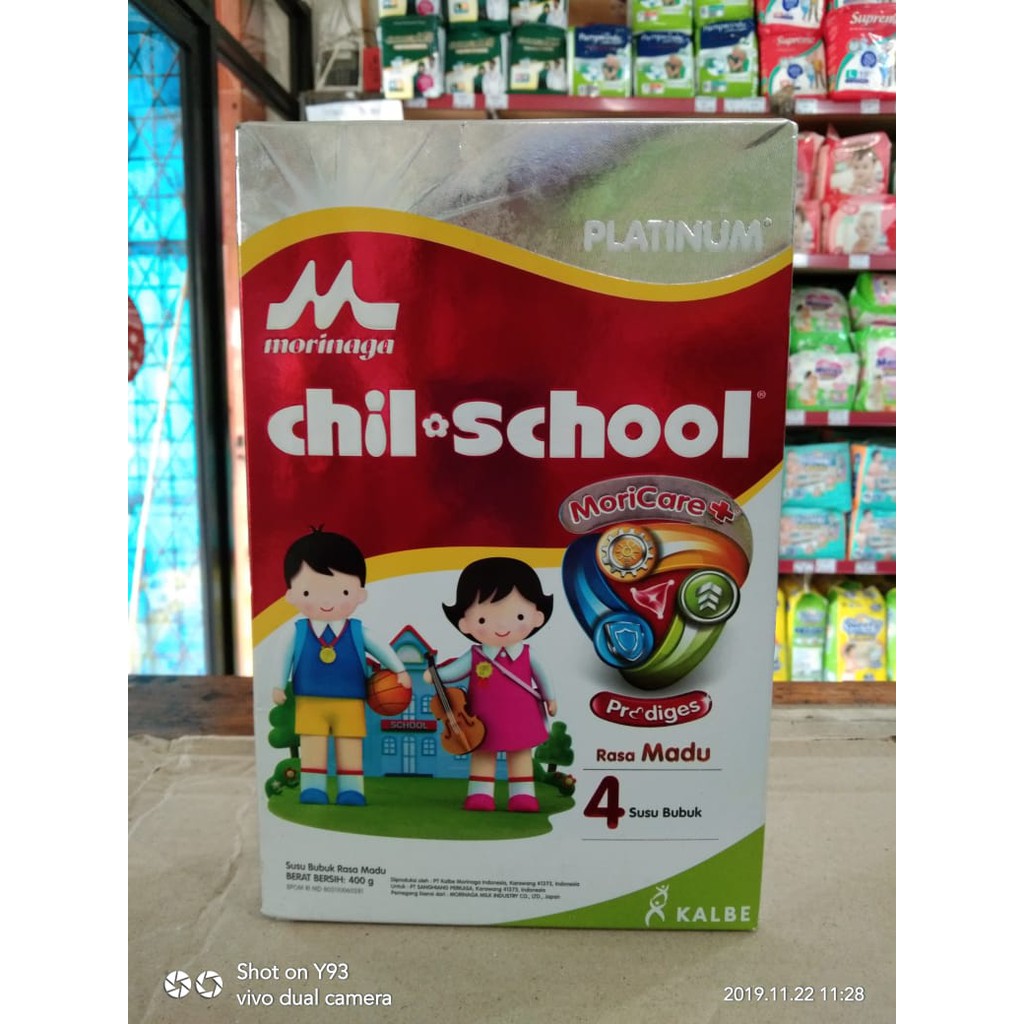 Susu Chil School Platinum. Madu. Tahap 4. Usia 3-12 Tahun. 400 Gram