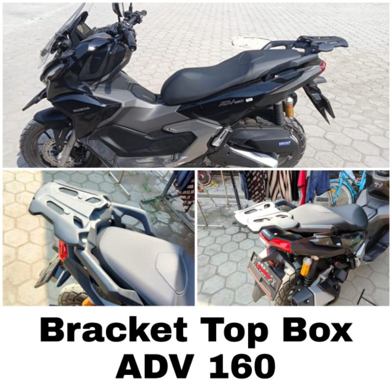 Bracket Top Box ADV 160 Model Robot breket top box ADV 160 terbaru Box Givi Shad Kappa Pannier KMI d