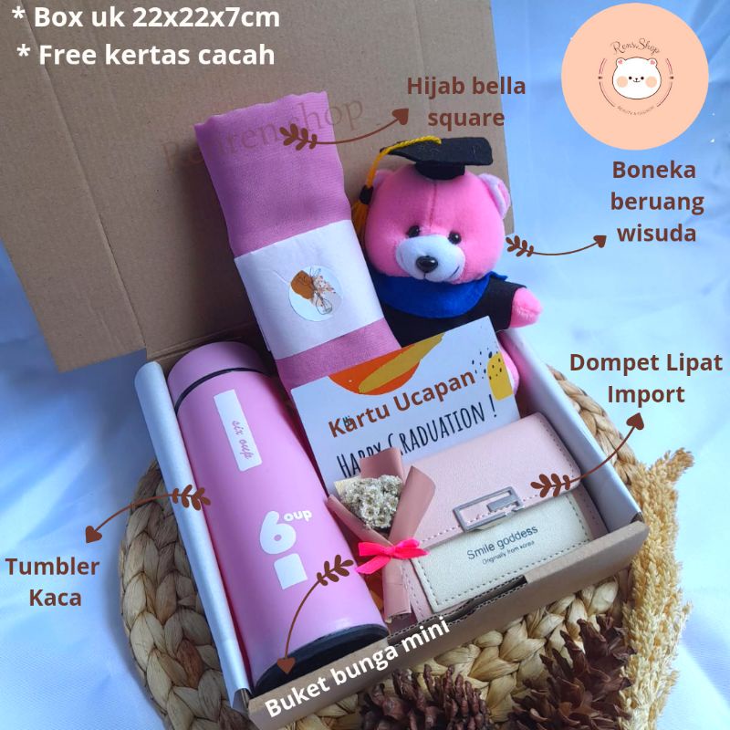 READY - HAMPERS WISUDA KADO KELULUSAN CEWEK MURAH