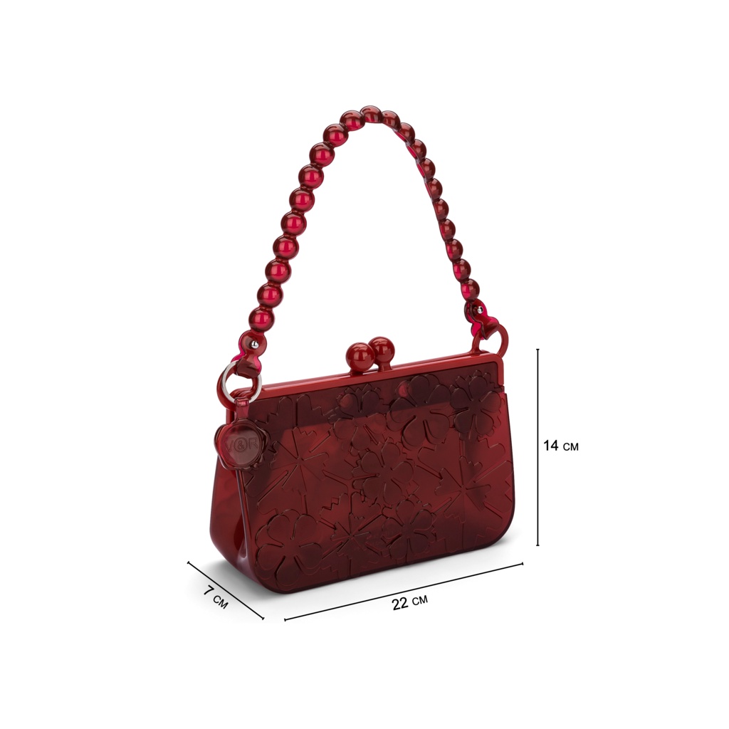 Melissa Blossom Bag + Viktor and Rolf Red