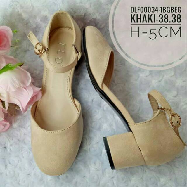 Tali Heels Bludru Fladeo