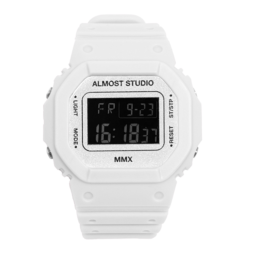 Almost Studio - Jam Tangan Digital - White