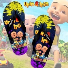 Sandal Printing Anak UPIN IPIN JENG JENG New