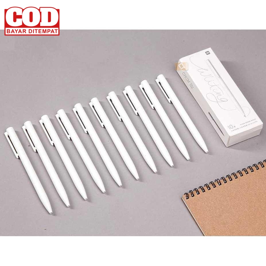 

(BAYAR DI TEMPAT) Xiaomi Mi Pen Pulpen Premium (Original) 10 PCS - MZZXB01WC