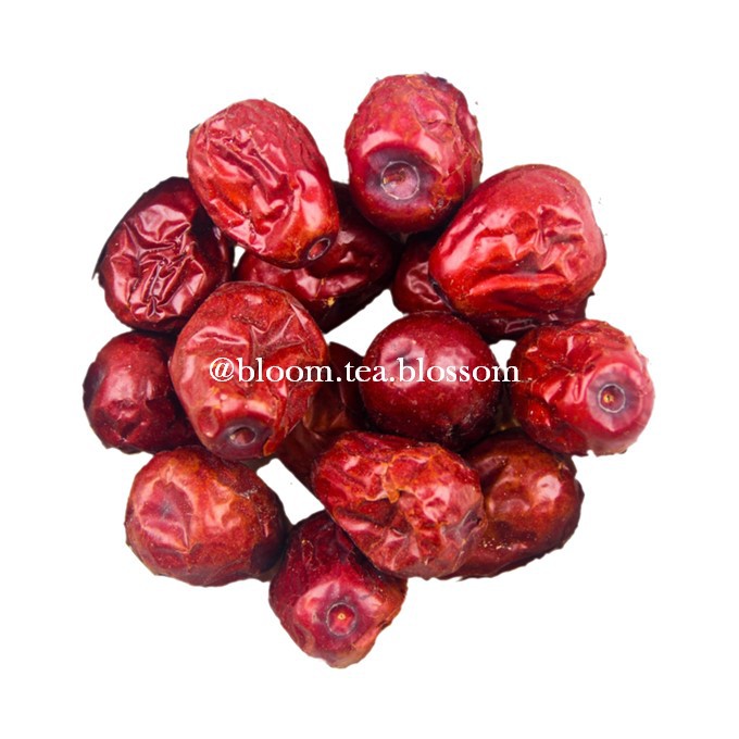 GLARANADI - Teh Buah Insomnia dan Mempermudah Tidur / Kurma Merah Kering (Pure Dried Jujube Red Date)  10g