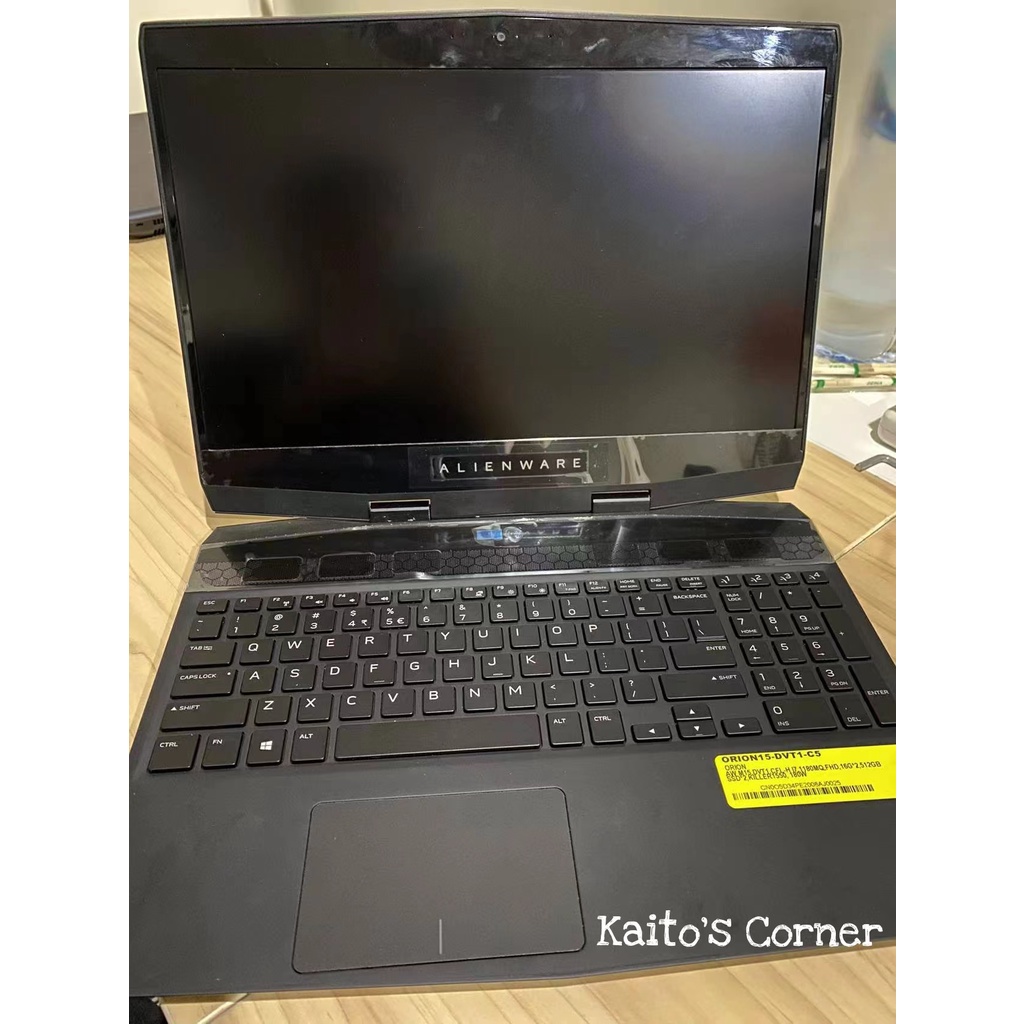 LAPTOP GAMING DELL ALIENWARE M15 i7 GEN 8 - LAYAR 15,6 INCH RTX 2080