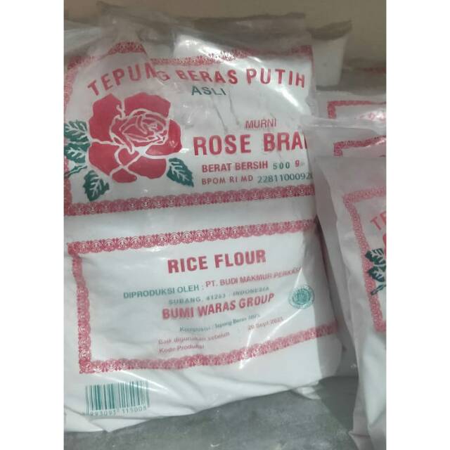 

Tepung Beras Rose Brand 500gr