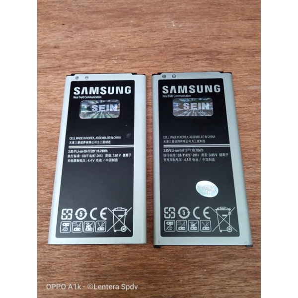 Baterai Samsung S5 Replika