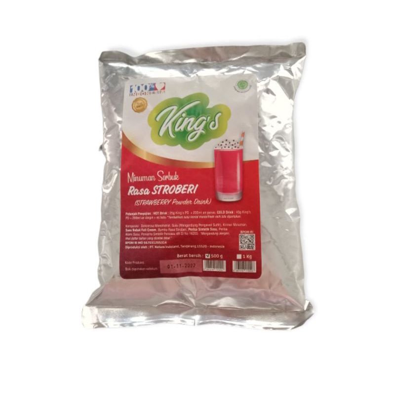 

BUBUK MINUMAN KING'S 1KG DAN 500GRAM