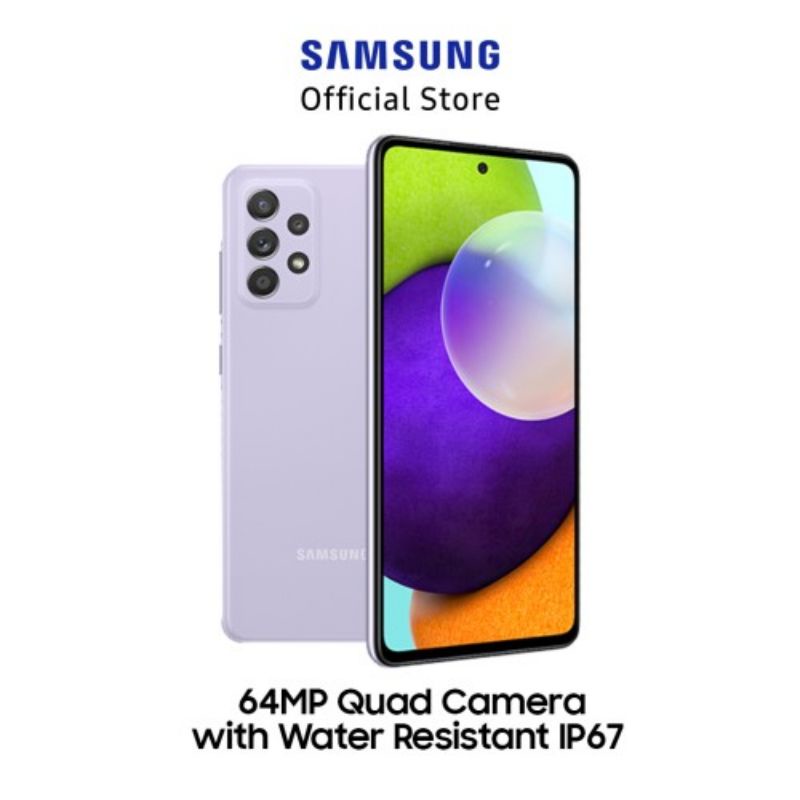 HP SAMSUNG A52 RAM 8/256GB/128GB FREE ANTIGORES SOFTCASE RESMI 1 TH