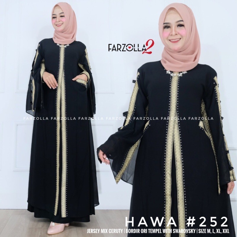 HAWA #252 // GAMIS HAWA #252 // BAJU GAMIS MUSLIM // BAJU GAMIS // GAMIS WANITA HAWA #252 // GAMIS