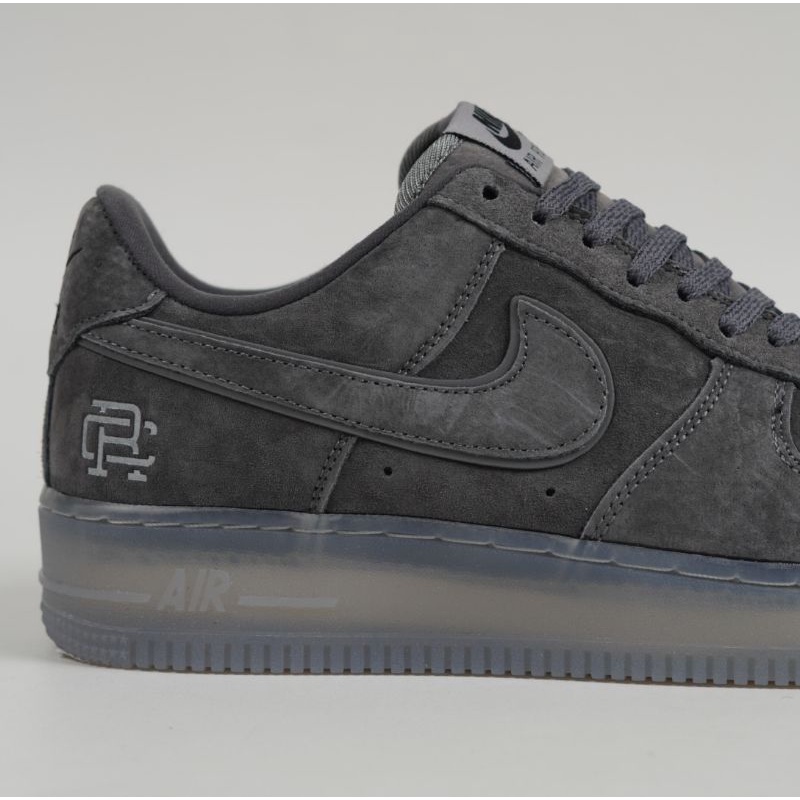 Sepatu Nike Air Force 1 X Reigning Champ Grey Reflective