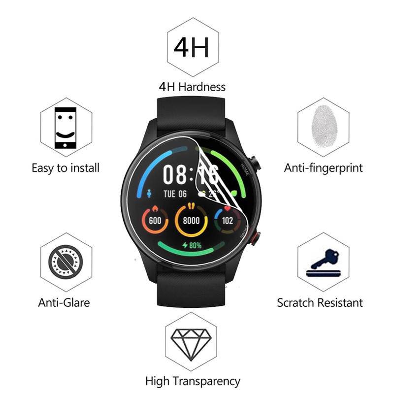 REDMI Film Hydrogel Pelindung Layar Smartwatch Xiaomi Watch S1 Active Poco 2 Lite Anti Air