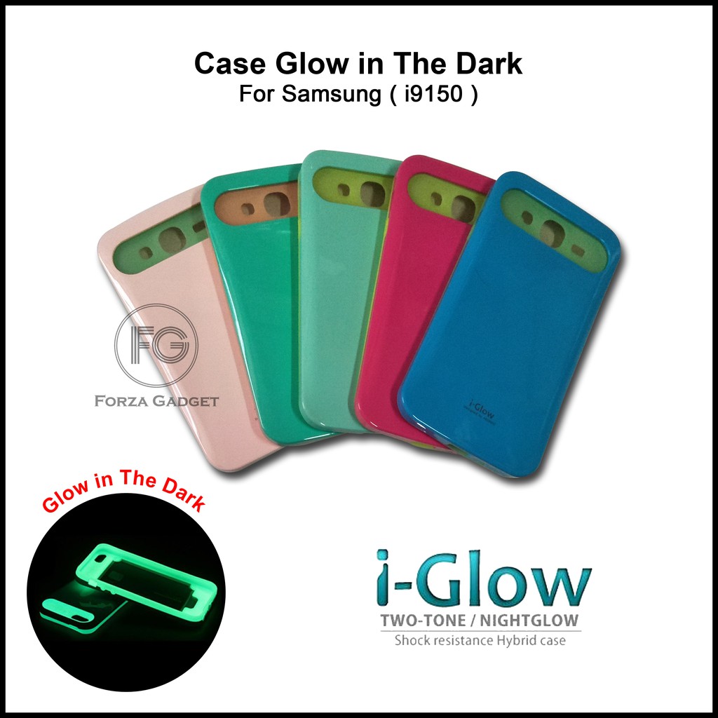 Case i-Glow for Samsung Galaxy Mega 5.8 i9150 (Glow in The Dark)