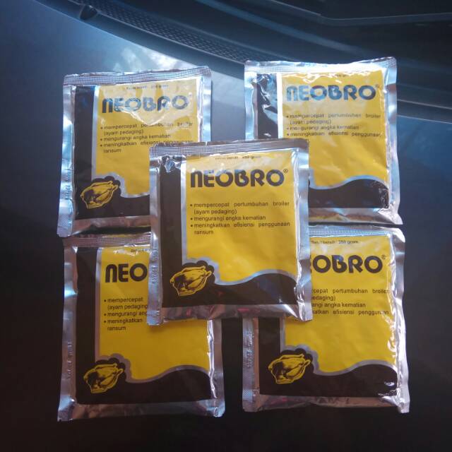 neobro neo bro vitamin ayam obat nafsu makan ayam kemasan 250gram