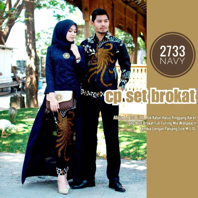 Cp set brokat /kemeja/set brokat