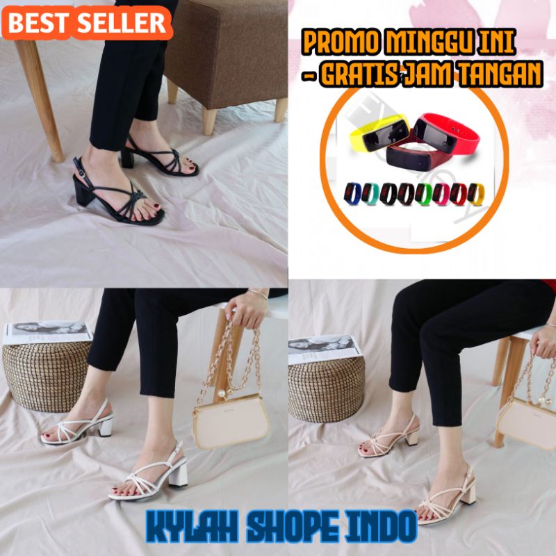 SANDAL SENDAL HAK TINGGI WANITA PEREMPUAN CEWEK DEWASA REMAJA SMP SMA / SANDAL SENDAL HAK TINGGI HIG