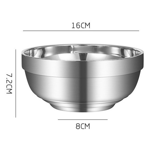 Mangkuk Stainless Steel Ala Korea Mangkok Stenlesstel Mangkok Korea