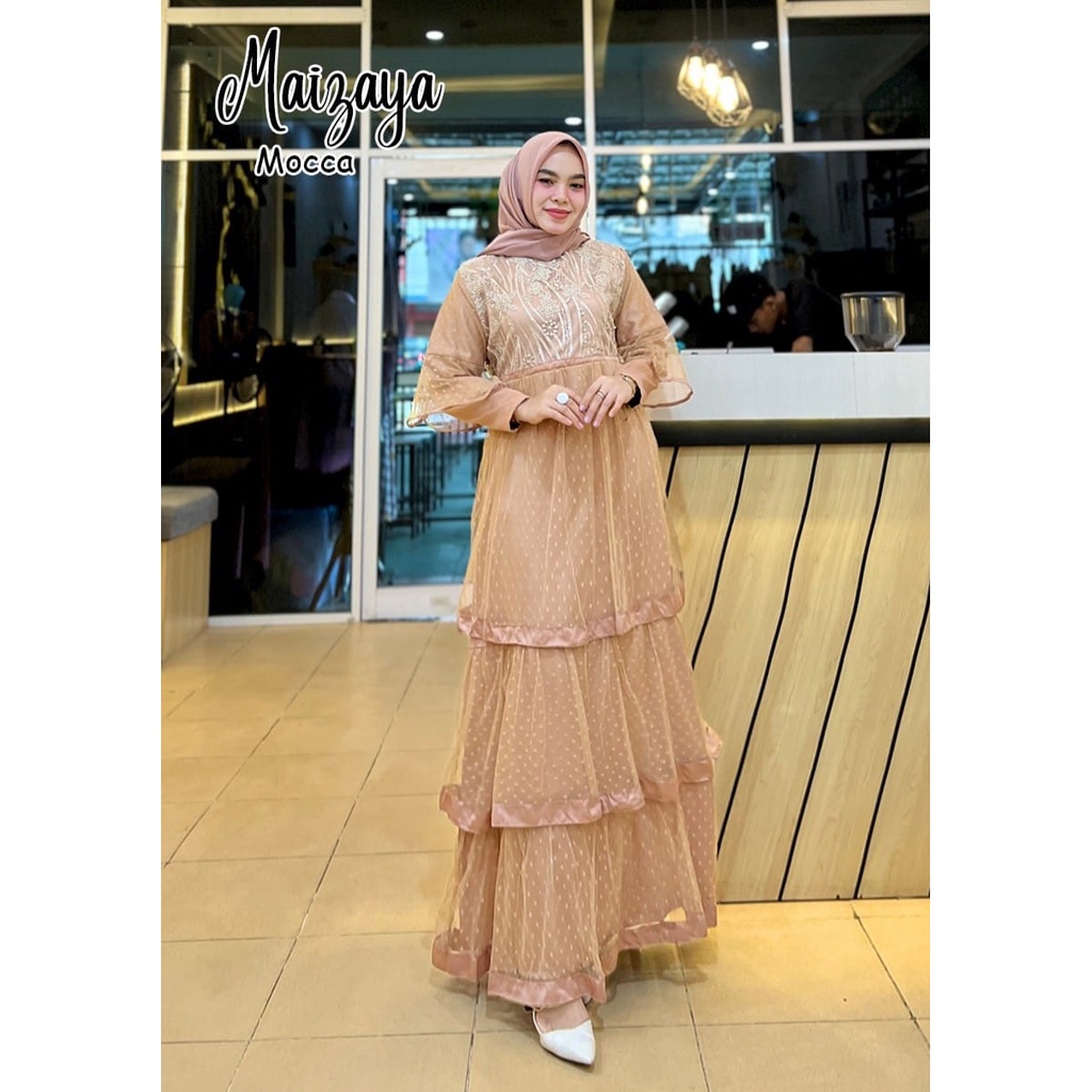 GAMIS PESTA KONDANGAN MAIZAYA DRESS PESTA