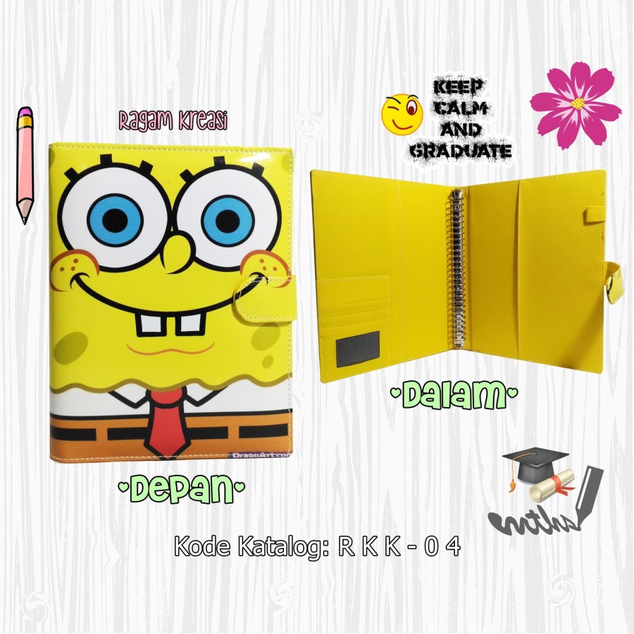 

Binder KULIT 26 Ring B5 - 20 Ring A5 - RKK