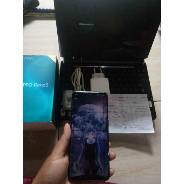 di jual hp oppo reno 3 ram 8/128 preloved