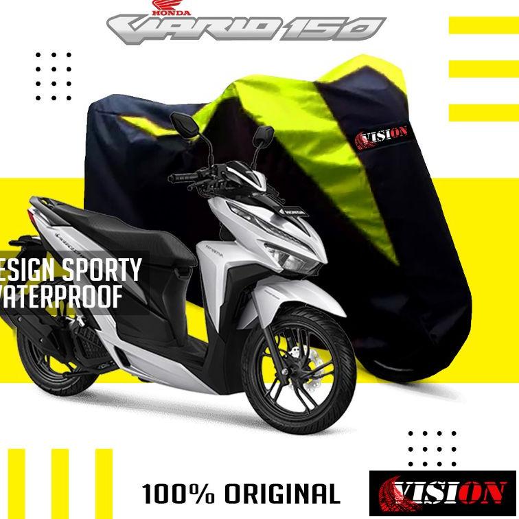 ✭ Cover motor Vario 125/150 Penutup motor Vario 125/150 Sarung motor Vario 125/150 waterproof ☞