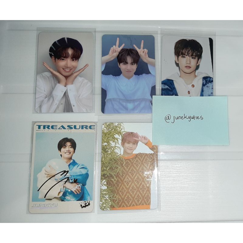 Photocard Treasure Junkyu Baret Junkyu Kelinci [booked]