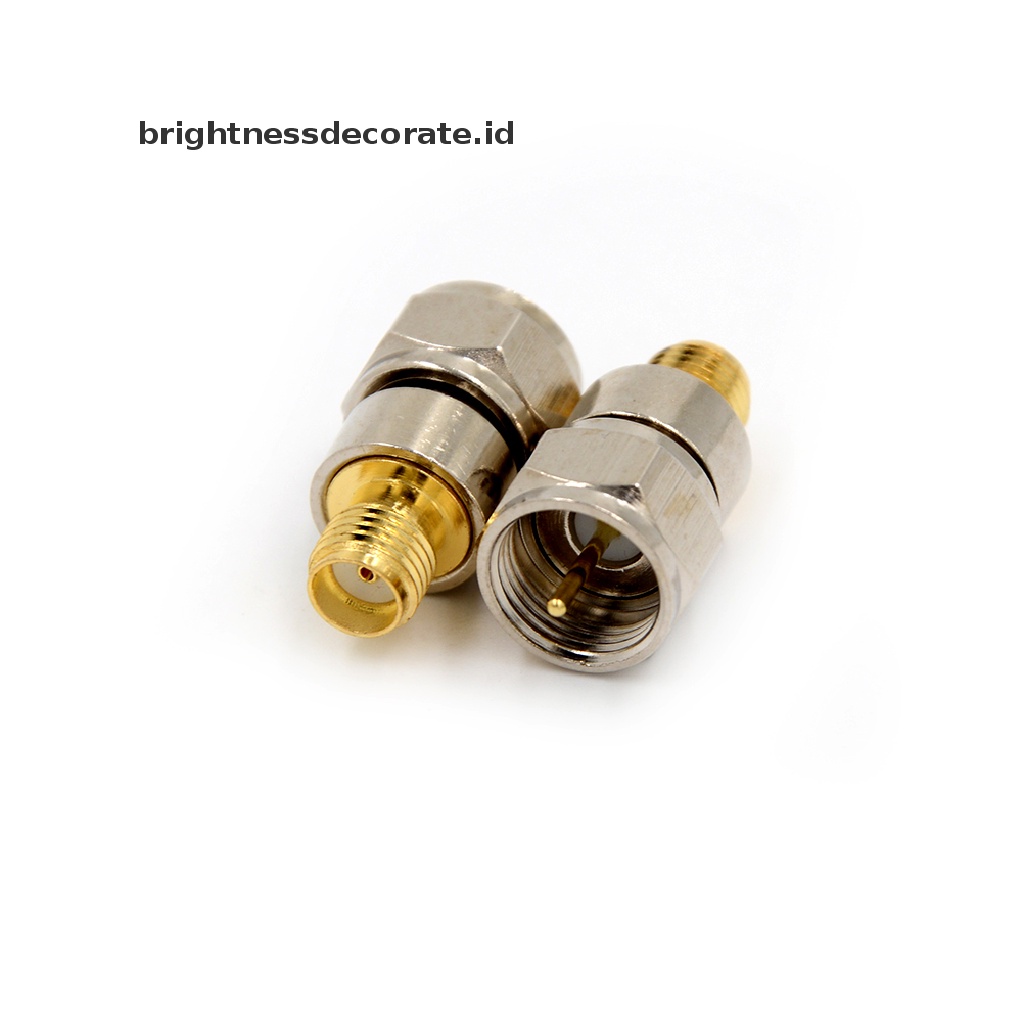 [birth] SMA Female Jack To F Male Plug RF Coaxial Adapter Connector Straight [ID]