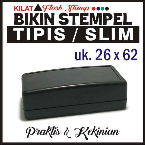 

Bikin Stempel Flash Warna Otomatis Gagang Slim Tipis Polos