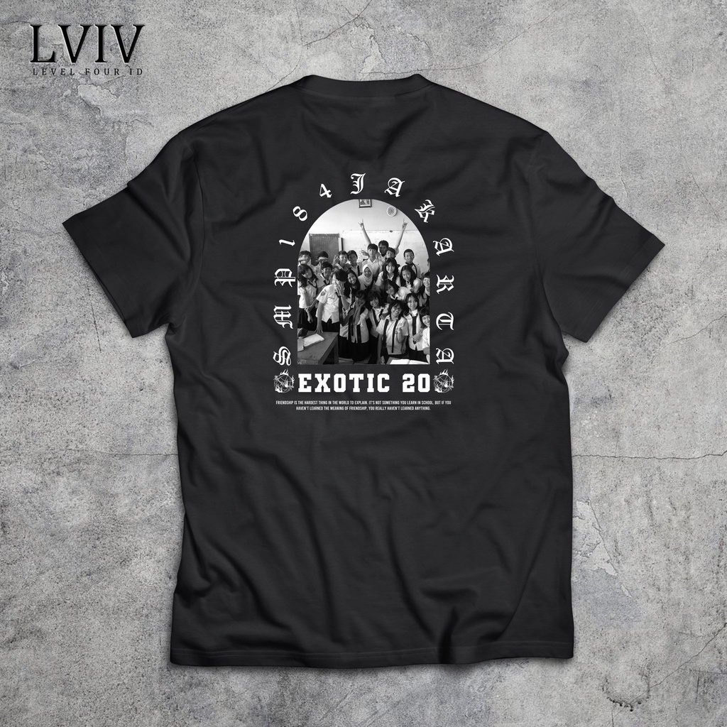 #29 Kaos Kelasan, Kaos Keluarga Aesthetic, Kaos Group atau Squad, Geng Aesthetic